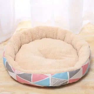 Round Dog Bed House