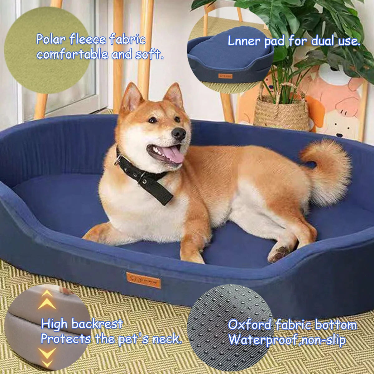 Waterproof and Wear-Resistant Beds for Dogs