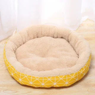 Round Dog Bed House