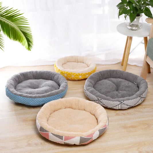 Round Dog Bed House